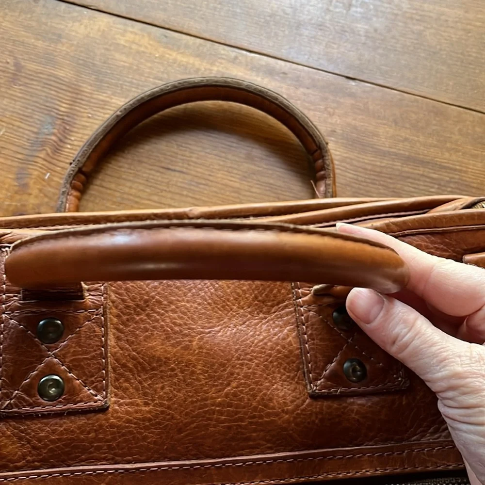 Will Leather Goods Brown Leather Men's Bag